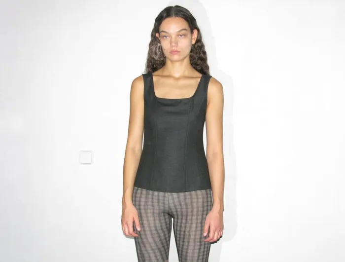 No 1832 Kemto Grey Women Paloma Wool Tops