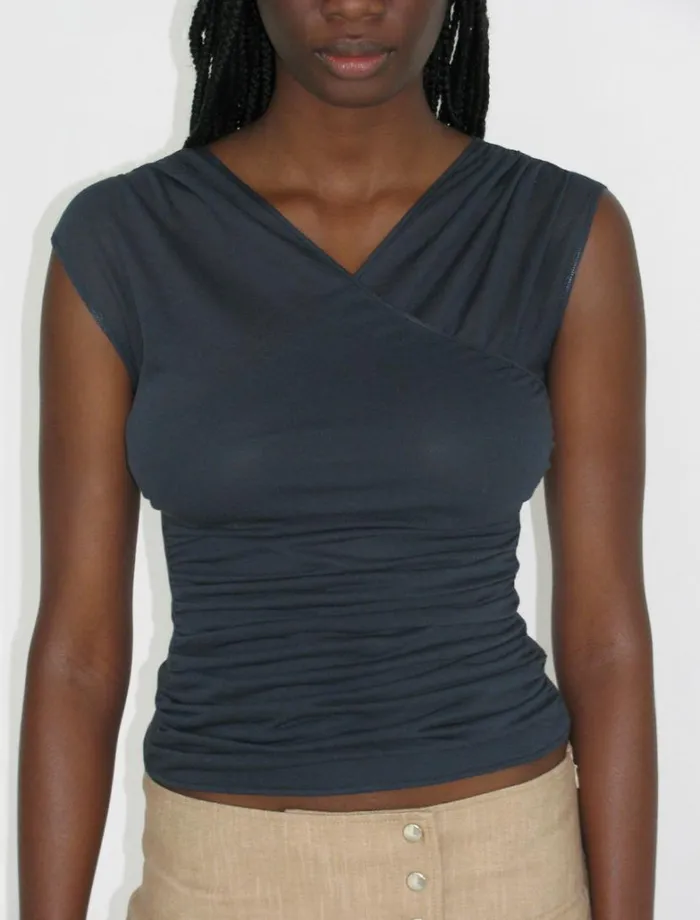 No 1916 Saudade Navy Women Paloma Wool Tops