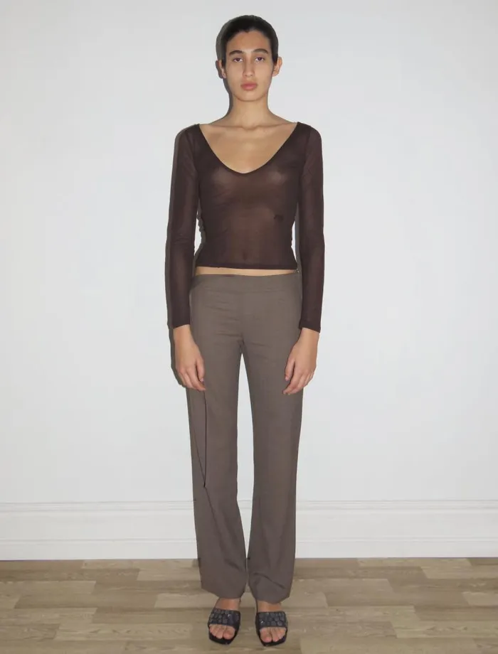 No 1918 Alfambra Brown Women Paloma Wool Tops