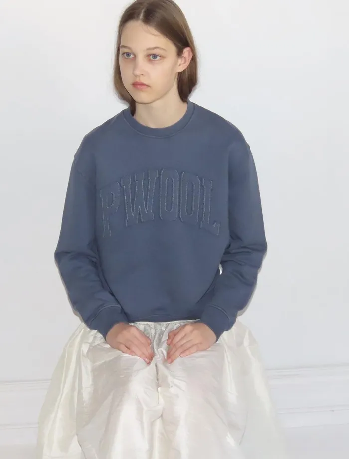 No 1957 Pwool Blue Women Paloma Wool Tops