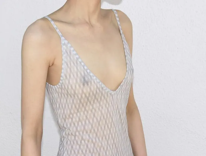 No 1981 Colmado Light Grey Women Paloma Wool Dresses