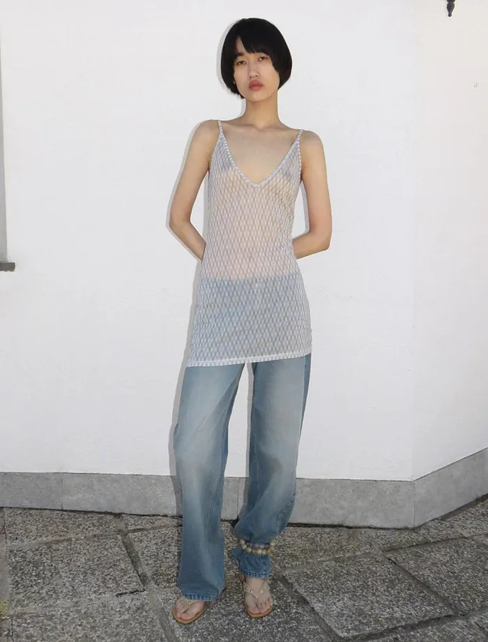 No 1981 Colmado Light Grey Women Paloma Wool Dresses