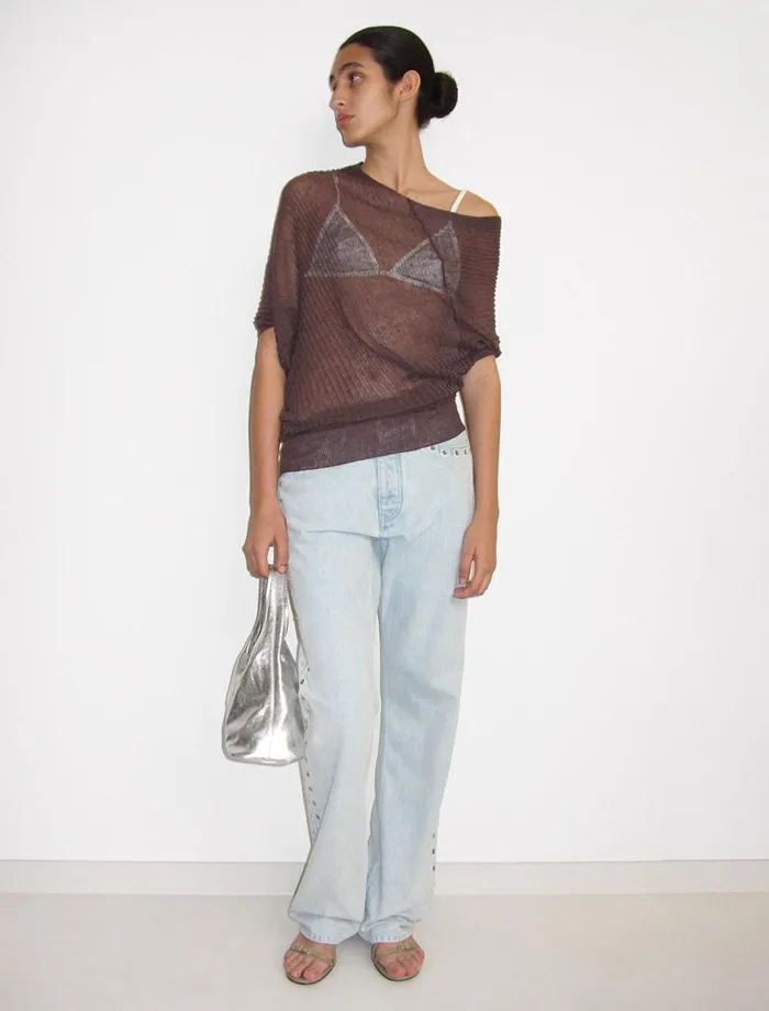 No 2030 Asuan Brown Women Paloma Wool Tops