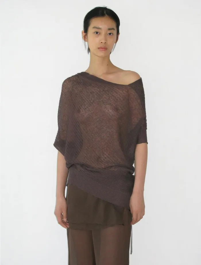 No 2030 Asuan Brown Women Paloma Wool Tops