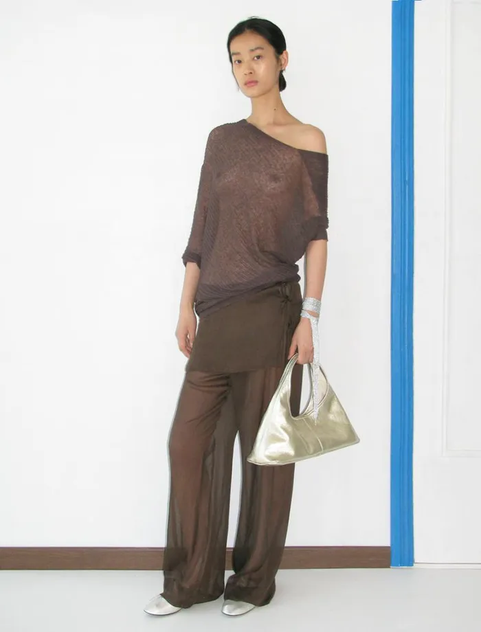 No 2030 Asuan Brown Women Paloma Wool Tops