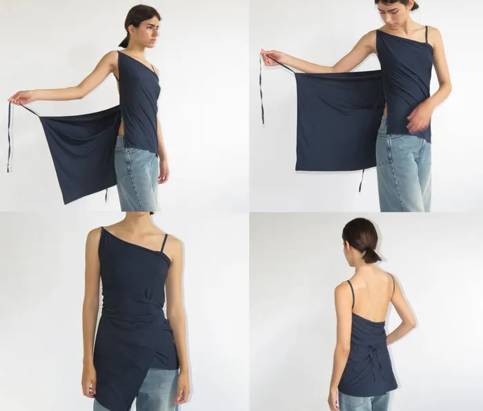 No 2081 Fi Navy Women Paloma Wool Tops