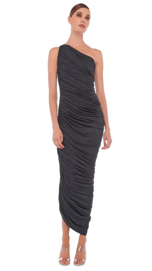 Norma Kamali Dresses DIANA GOWN Dark Grey 8211 Clothing