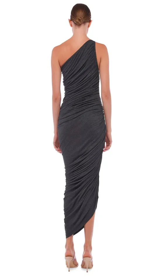 Norma Kamali Dresses DIANA GOWN Dark Grey 8211 Clothing