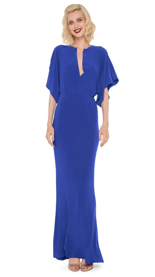Norma Kamali Dresses OBIE GOWN Cobalt 8211 Clothing
