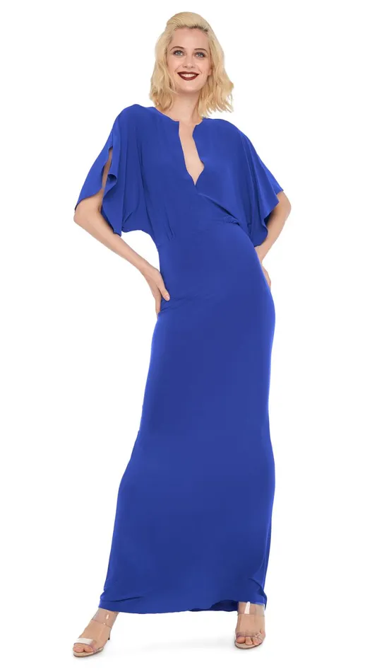 Norma Kamali Dresses OBIE GOWN Cobalt 8211 Clothing
