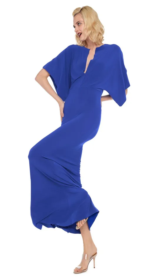 Norma Kamali Dresses OBIE GOWN Cobalt 8211 Clothing
