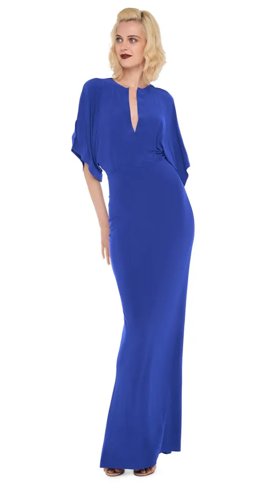 Norma Kamali Dresses OBIE GOWN Cobalt 8211 Clothing