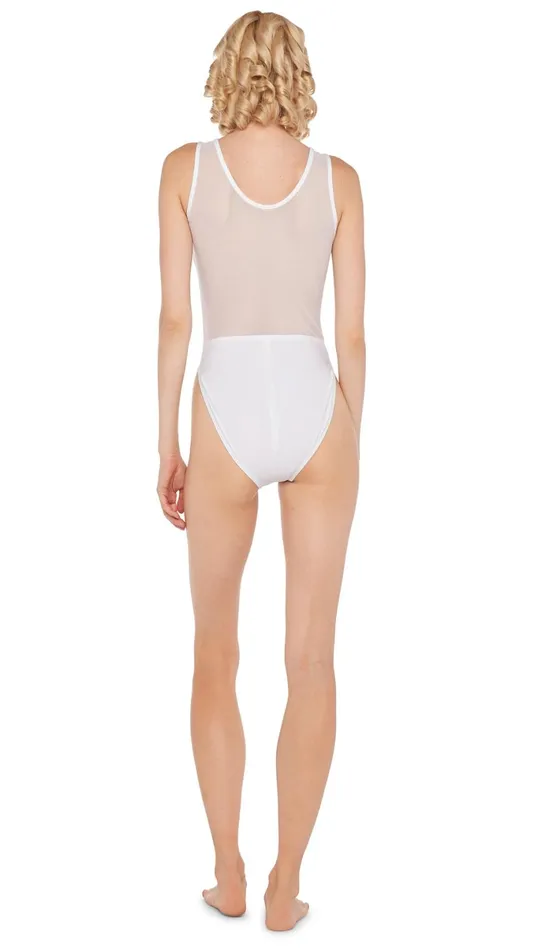 Norma Kamali Tops DASH DASH MIO Snow Whitesnow White 8211 Clothing