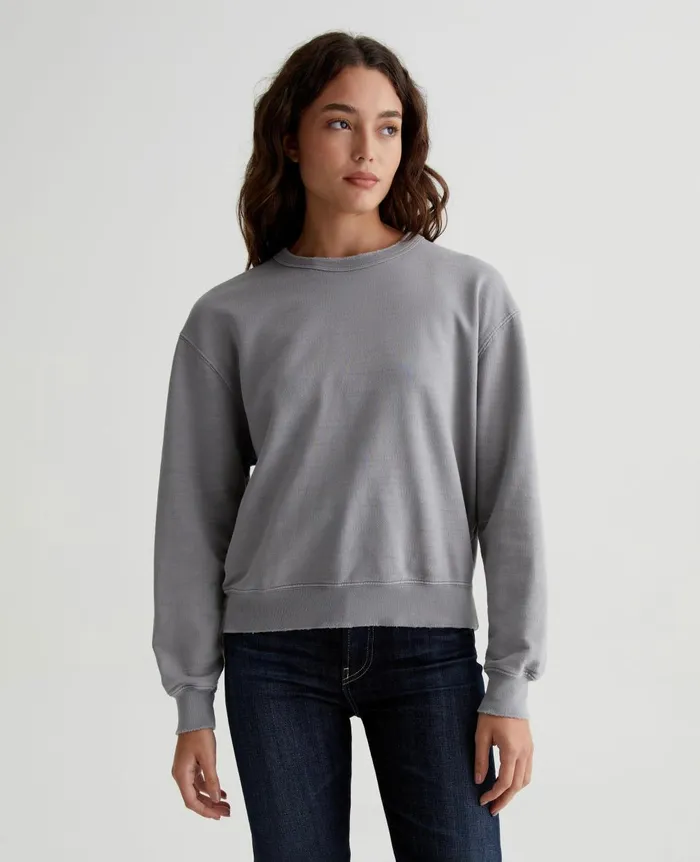 Nova Crew 5 Years Ink Stone Women AG Jeans Sweatshirts