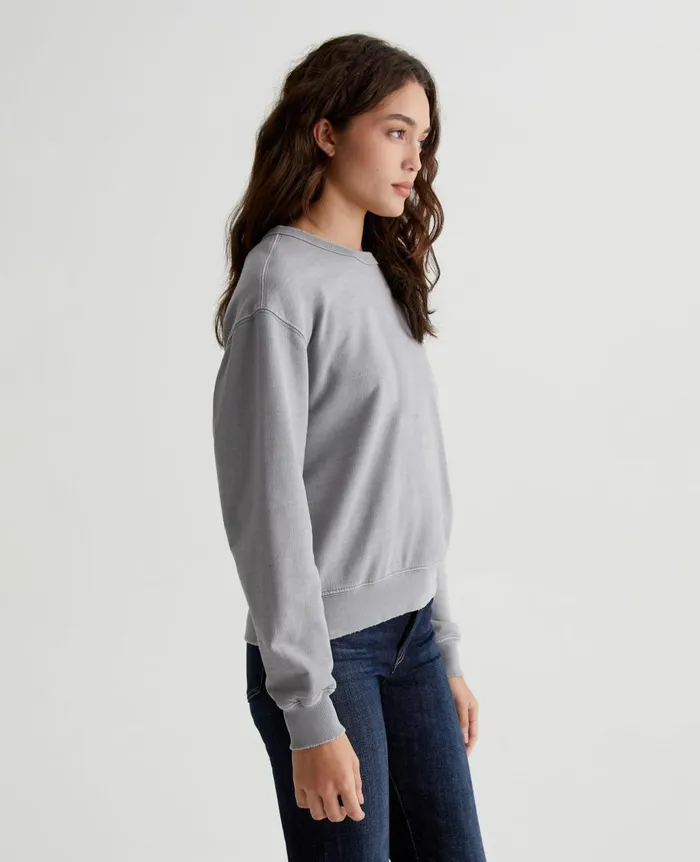Nova Crew 5 Years Ink Stone Women AG Jeans Sweatshirts Nova Crew 5 Years Ink Stone Women AG Jeans Sweatshirts