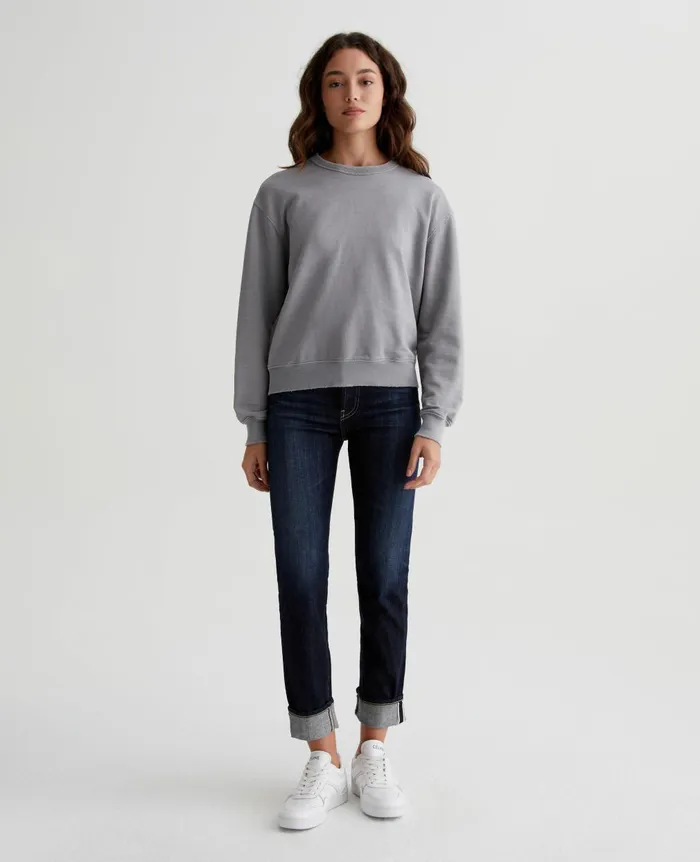 Nova Crew 5 Years Ink Stone Women AG Jeans Sweatshirts Nova Crew 5 Years Ink Stone Women AG Jeans Sweatshirts