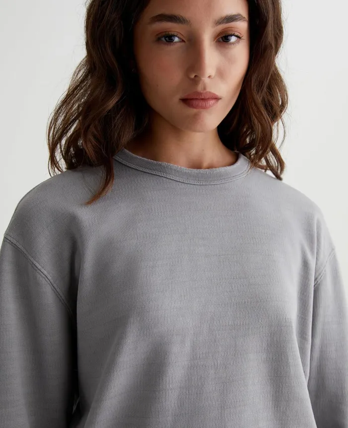 Nova Crew 5 Years Ink Stone Women AG Jeans Sweatshirts Nova Crew 5 Years Ink Stone Women AG Jeans Sweatshirts