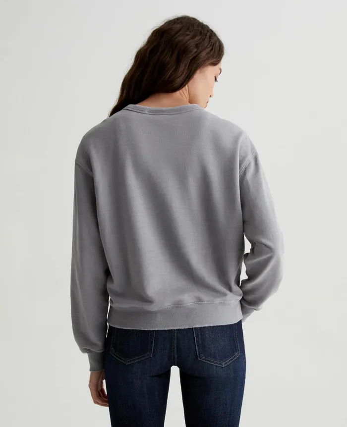 Nova Crew 5 Years Ink Stone Women AG Jeans Sweatshirts Nova Crew 5 Years Ink Stone Women AG Jeans Sweatshirts
