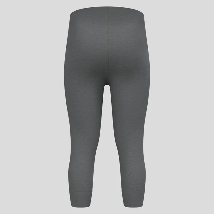 Odlo Base Layers The Active Warm Base Layer 34 Bottoms Odlo Steel Grey Melange 8211 Men