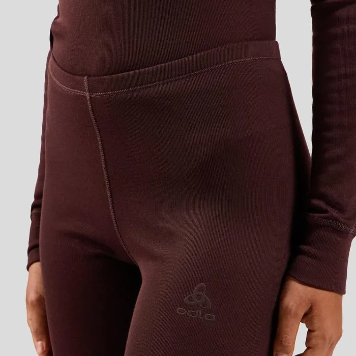 Odlo Base Layers The Active Warm Base Layer Bottoms Fudge 8211 Women