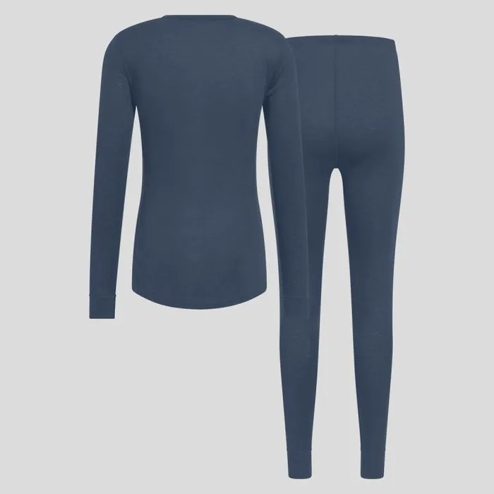 Odlo Base Layers The Active Warm Heritage Base Layer Set India Ink 8211 Men