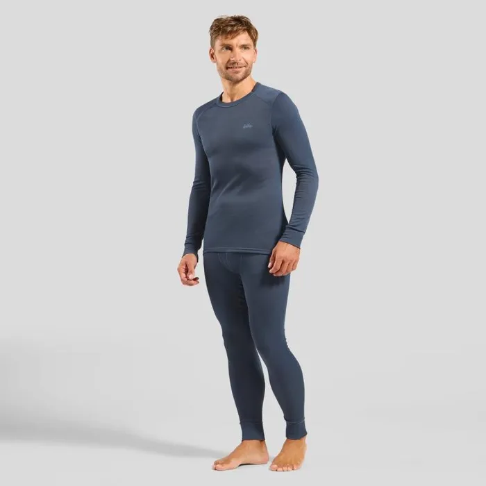 Odlo Base Layers The Active Warm Heritage Base Layer Set India Ink 8211 Men