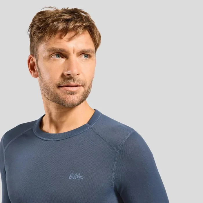 Odlo Base Layers The Active Warm Heritage Base Layer Set India Ink 8211 Men