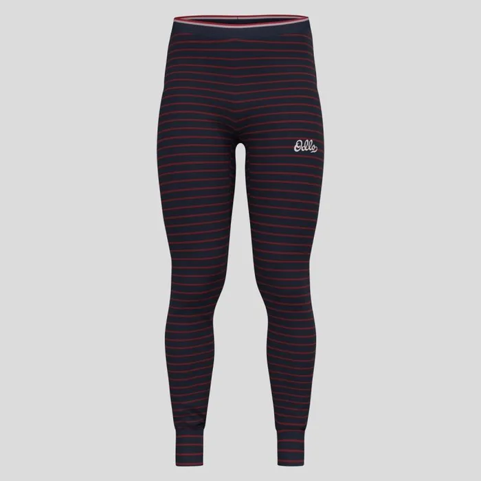 Odlo Base Layers The Active Warm Originals Base Layer Bottoms Dark Sapphire 8211 Sundried Tomato 8211 Men