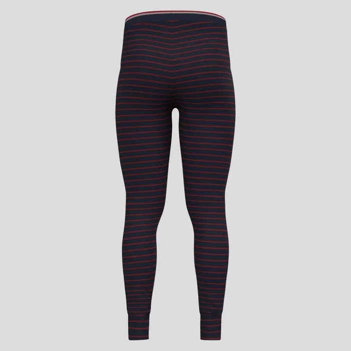 Odlo Base Layers The Active Warm Originals Base Layer Bottoms Dark Sapphire 8211 Sundried Tomato 8211 Men