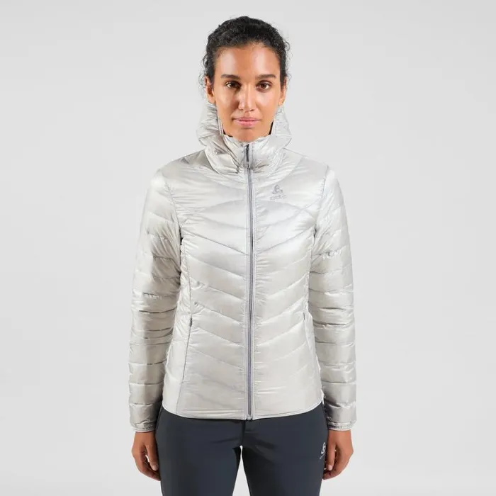 Odlo Jackets and Vests The Hoody Cocoon NThermic Warm Insulated Jacket Odlo Silver Grey 8211 Women