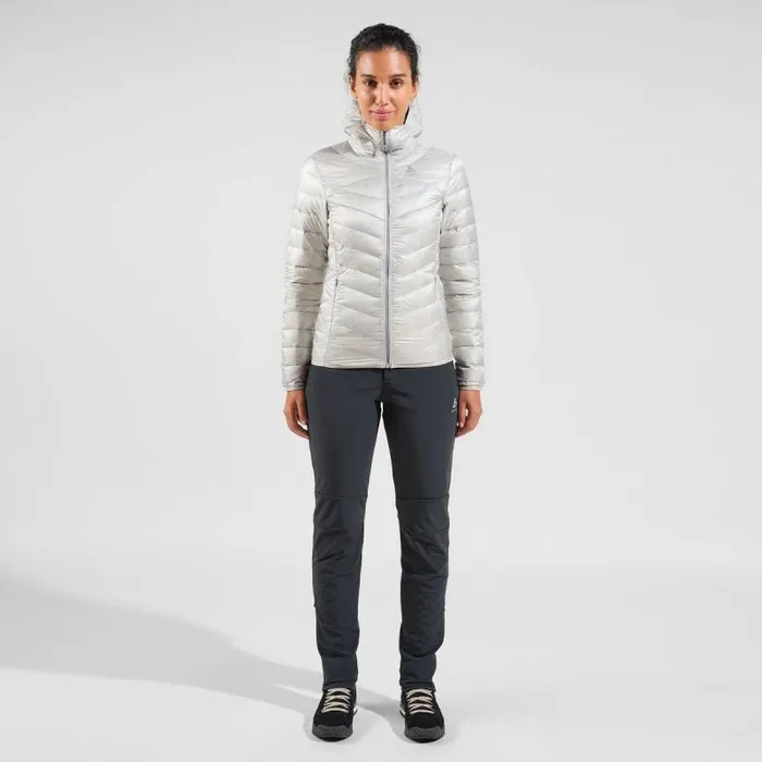 Odlo Jackets and Vests The Hoody Cocoon NThermic Warm Insulated Jacket Odlo Silver Grey 8211 Women