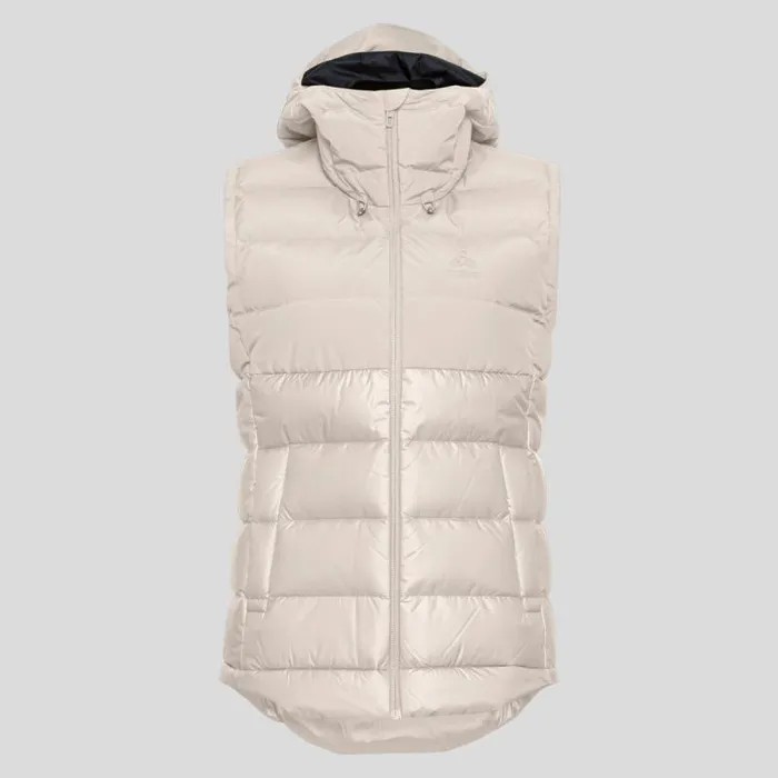 Odlo Jackets and Vests The Severin NThermic Down Hooded Vest Silver Cloud 8211 Women