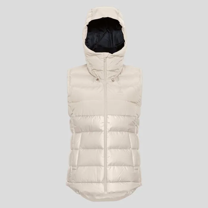 Odlo Jackets and Vests The Severin NThermic Down Hooded Vest Silver Cloud 8211 Women