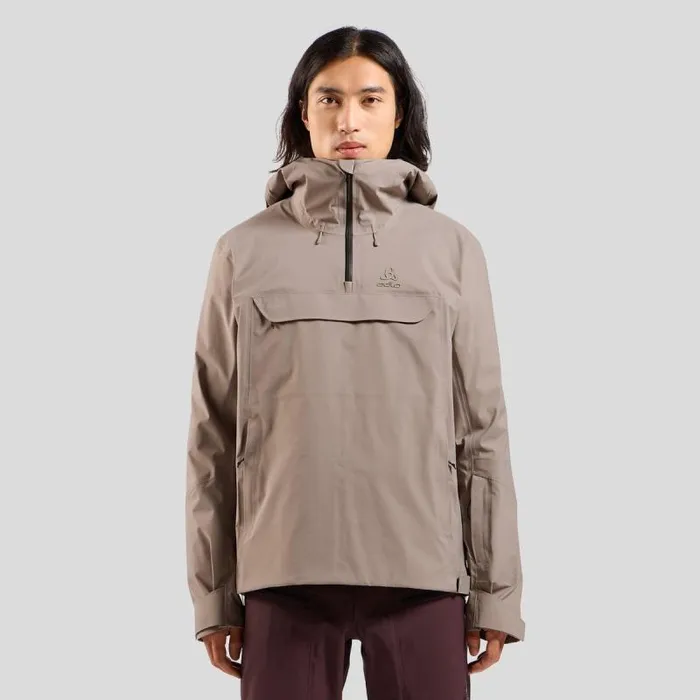 Odlo Jackets and Vests The XAlp 3l Ski Anorak Cinder 8211 Men