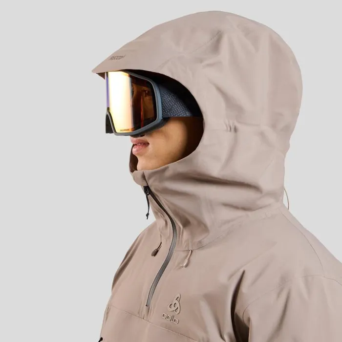 Odlo Jackets and Vests The XAlp 3l Ski Anorak Cinder 8211 Men