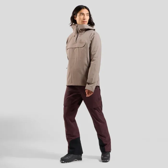 Odlo Jackets and Vests The XAlp 3l Ski Anorak Cinder 8211 Men