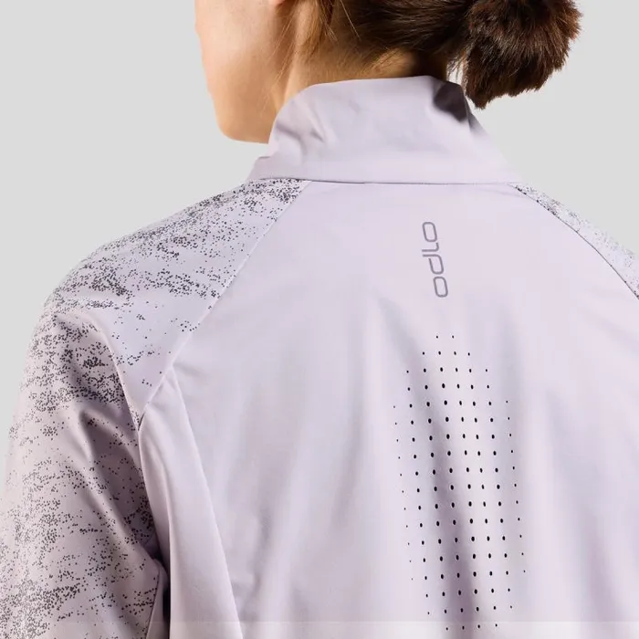 Odlo Jackets and Vests The Zeroweight Pro Warm Reflective Running Jacket 20 Misty Lilac 8211 Women