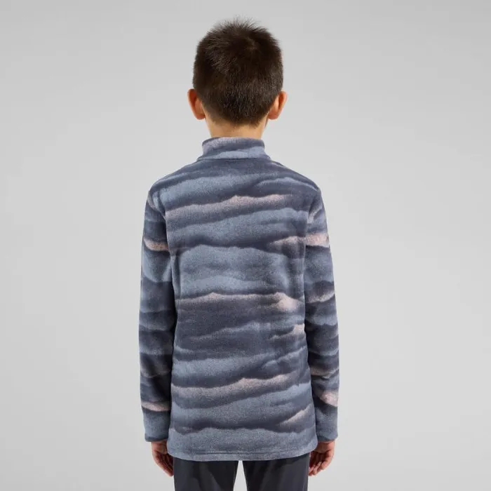Odlo Mid Layers and Longsleeves The Roy 039 Graphic HalfZip Mid Layer India Ink 8211 Kids