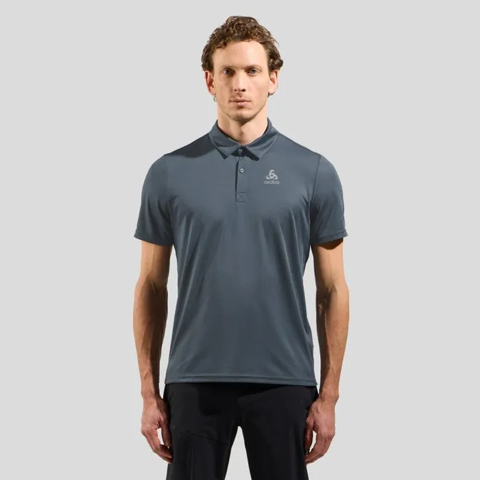 Odlo Tshirts and Polos The Cardada Polo Shirt Dark Slate 8211 Men