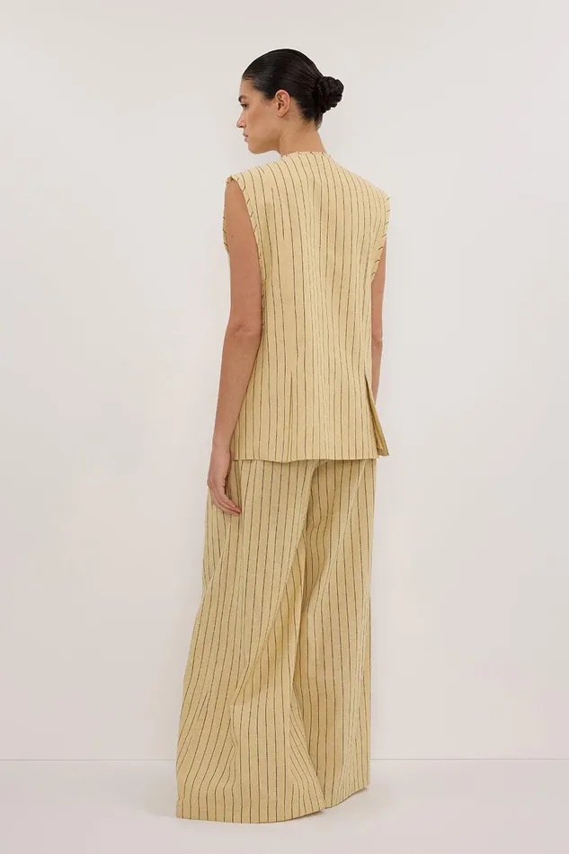 OLLIE DUNE STRIPE OVERSIZED VEST Women DISSH Vests