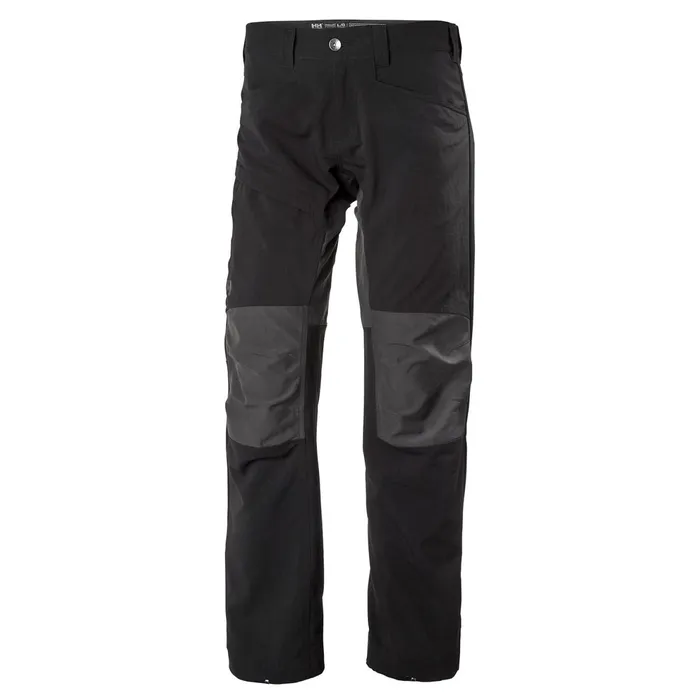 Outdoor and Hiking Pants Men Helly Hansen VANIR HYBRID PANT 990 Black