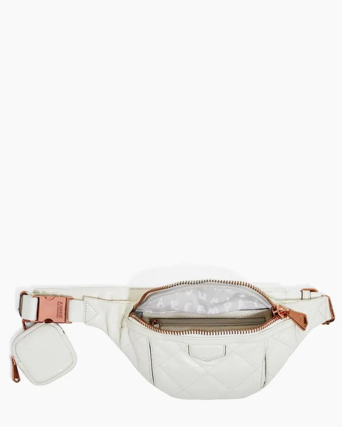 Outta Here Sling Bag With Pods Vanilla Ice With Chocolate Rose Gold Women Aimee Kestenberg Crossbody Bags