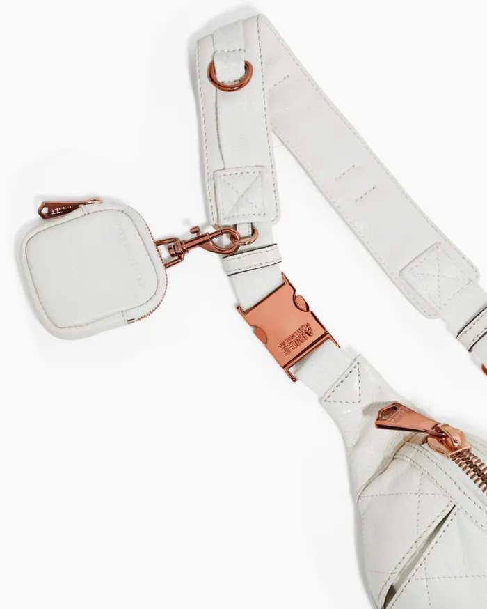 Outta Here Sling Bag With Pods Vanilla Ice With Chocolate Rose Gold Women Aimee Kestenberg Crossbody Bags