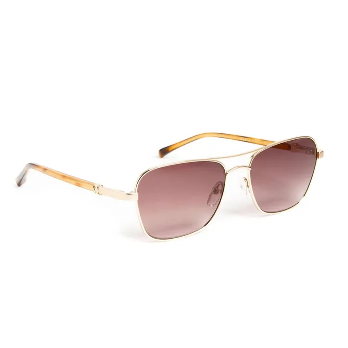 Playa Aviator Sunglasses 8211 Gold Tortoise Men Bruno Magli Sunglasses