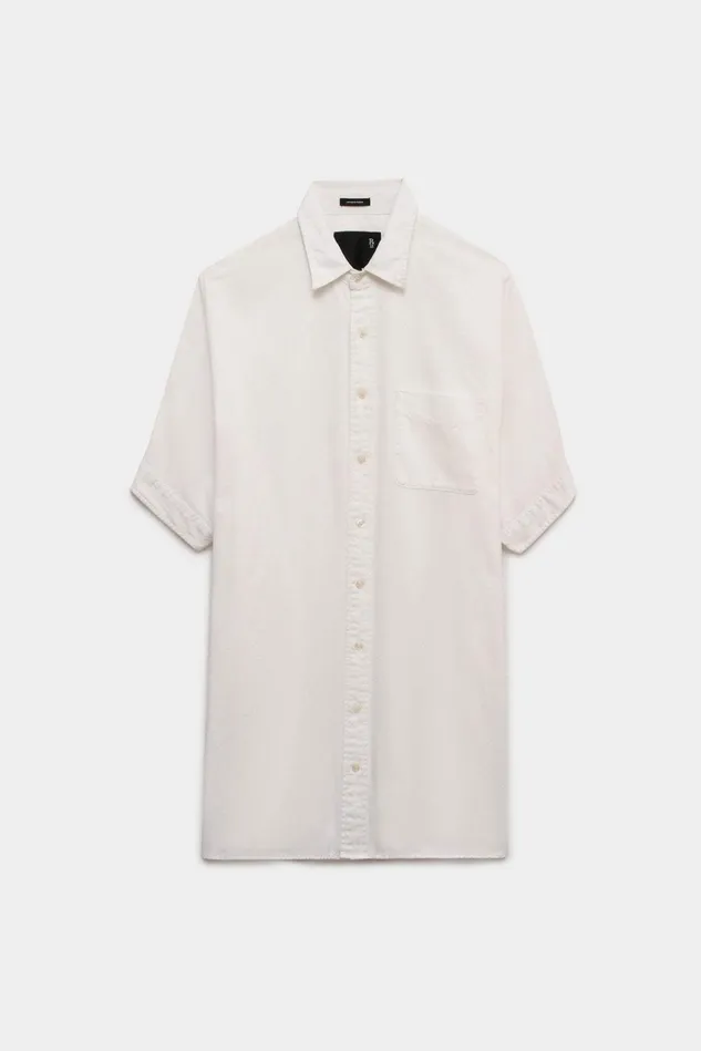 R13 Dresses Women Boxy Button Up Dress 8211 White R13 Dresses Women Boxy Button Up Dress 8211 White