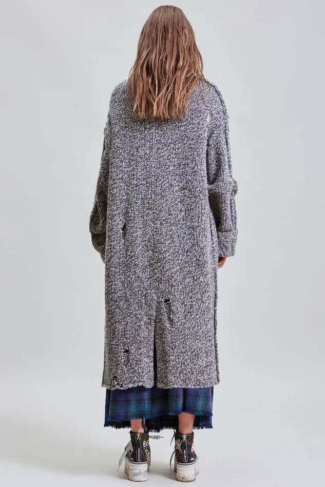 R13 Jackets and Coats Women Lapel Sweater Coat