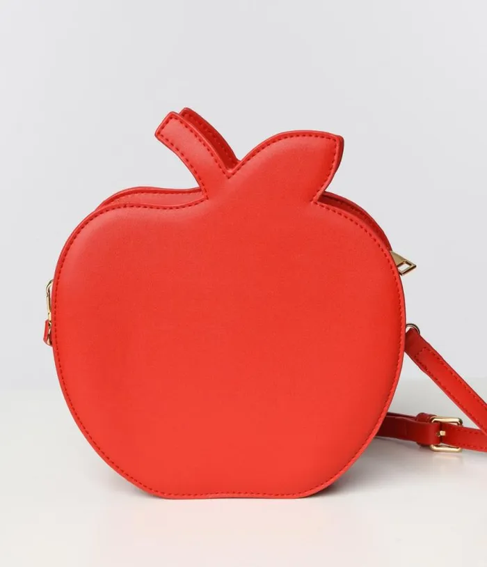 Red Apple Crossbody Bag Accessories Unique Vintage Novelty Bags
