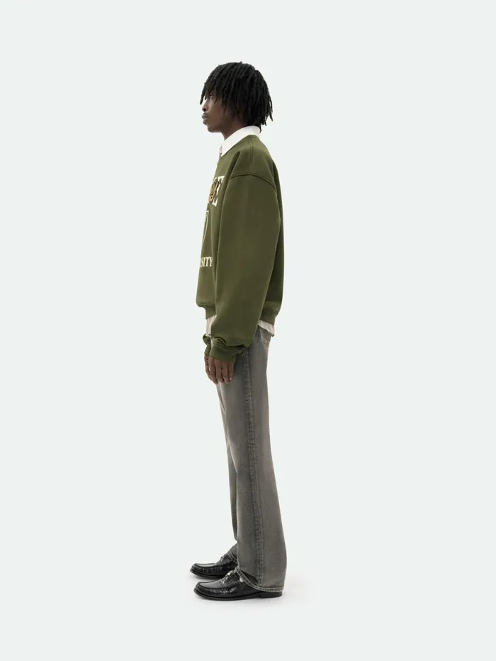 RHUDE OXFORD CREWNECK Men Rhude Sweatshirts