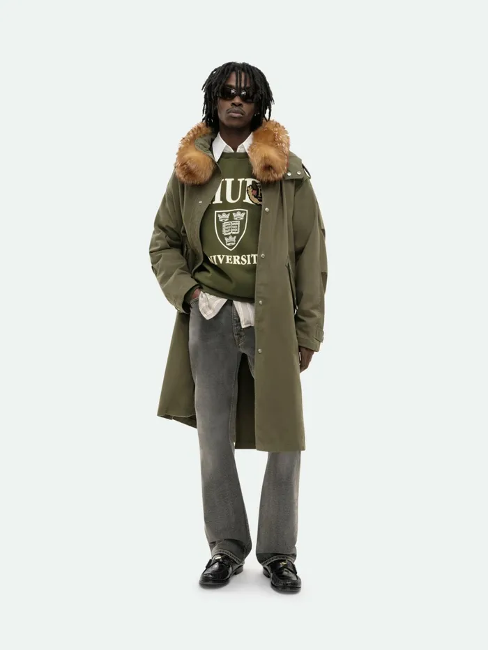 RHUDE OXFORD CREWNECK Men Rhude Sweatshirts