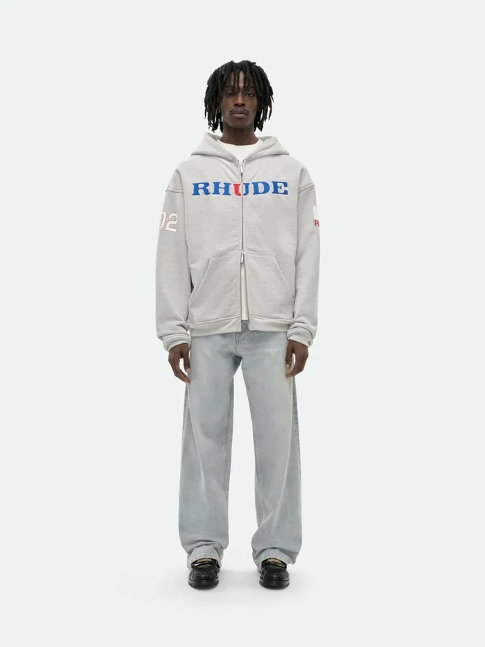 RHUDE RACING ZIPUP HOODIE Men Rhude Sweatshirts